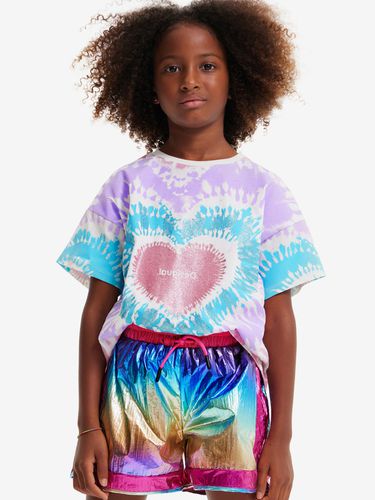 Desigual Hippie Kids T-shirt Violet - Desigual - Modalova