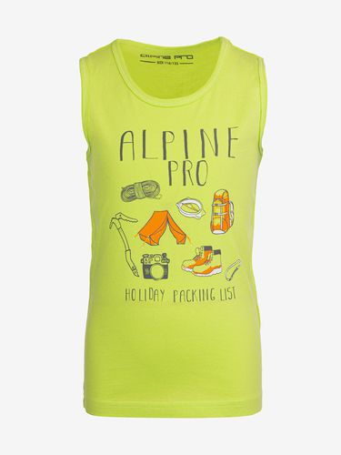 ALPINE PRO Onolo Kids T-shirt Green - ALPINE PRO - Modalova