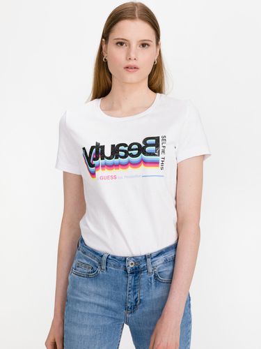 Guess T-shirt White - Guess - Modalova