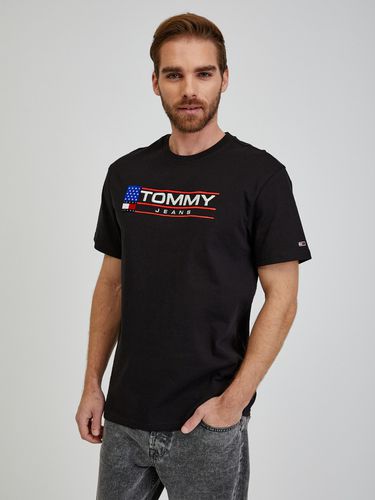 Tommy Jeans T-shirt Black - Tommy Jeans - Modalova