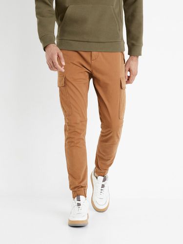 Celio Cobattle1 Trousers Brown - Celio - Modalova