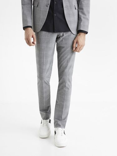 Celio Cowales Trousers Grey - Celio - Modalova