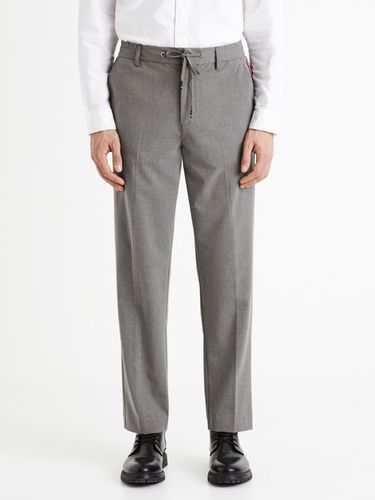 Celio 24H Dotape Trousers Grey - Celio - Modalova
