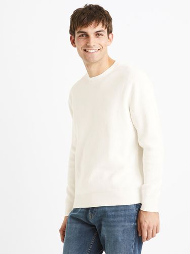 Celio Dexter Sweater White - Celio - Modalova
