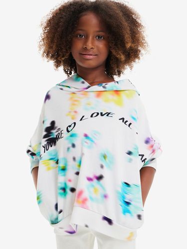 Flores Kids Sweatshirt - Desigual - Modalova