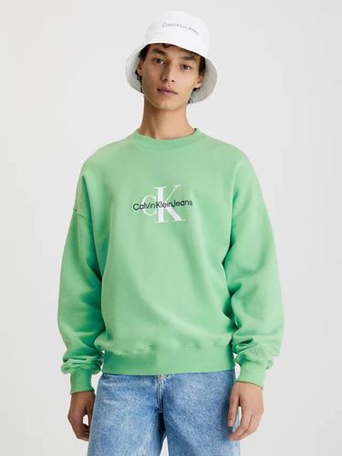 Calvin Klein Jeans Sweatshirt Green - Calvin Klein Jeans - Modalova