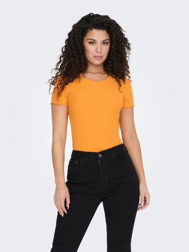 ONLY Emma T-shirt Orange - ONLY - Modalova