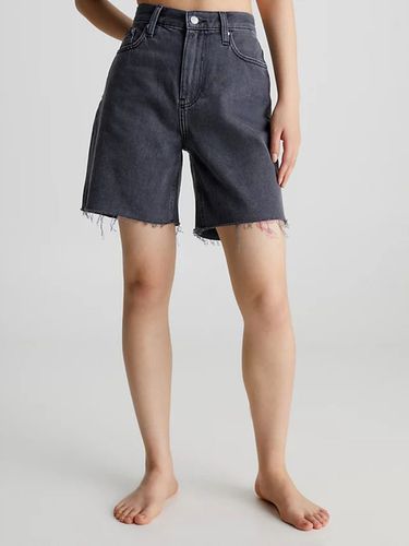 Calvin Klein Jeans Mom Shorts Black - Calvin Klein Jeans - Modalova