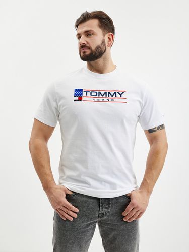 Tommy Jeans T-shirt White - Tommy Jeans - Modalova