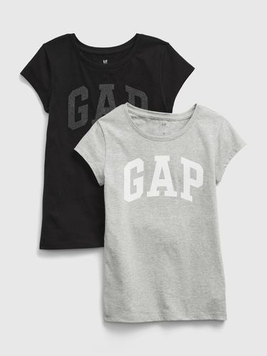 GAP Kids T-shirt 2 pcs Black - GAP - Modalova