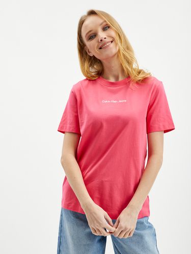 Calvin Klein Jeans T-shirt Pink - Calvin Klein Jeans - Modalova