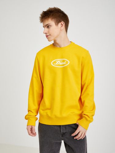 Diesel Sweatshirt Yellow - Diesel - Modalova