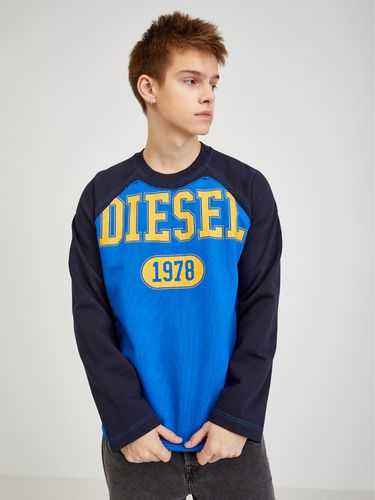 Diesel Sweatshirt Blue - Diesel - Modalova