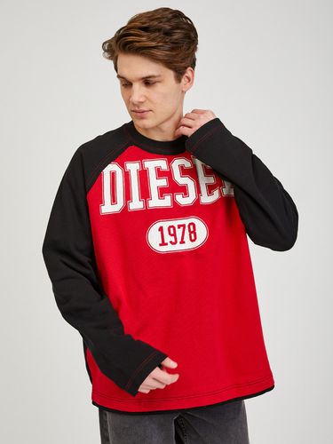 Diesel Sweatshirt Red - Diesel - Modalova