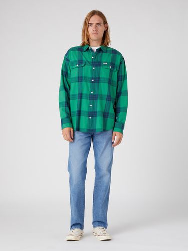 Wrangler Shirt Green - Wrangler - Modalova