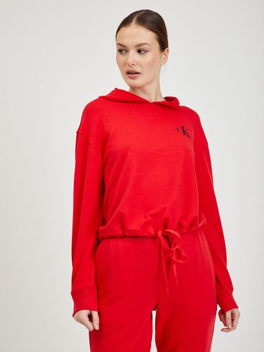 Calvin Klein Jeans Sweatshirt Red - Calvin Klein Jeans - Modalova