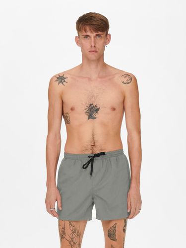 ONLY & SONS Ted Swimsuit Grey - ONLY & SONS - Modalova