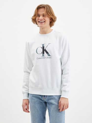 Calvin Klein Jeans Sweatshirt White - Calvin Klein Jeans - Modalova