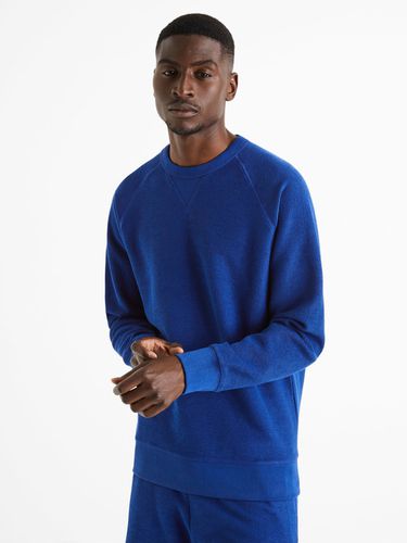 Celio Dereverse Sweatshirt Blue - Celio - Modalova
