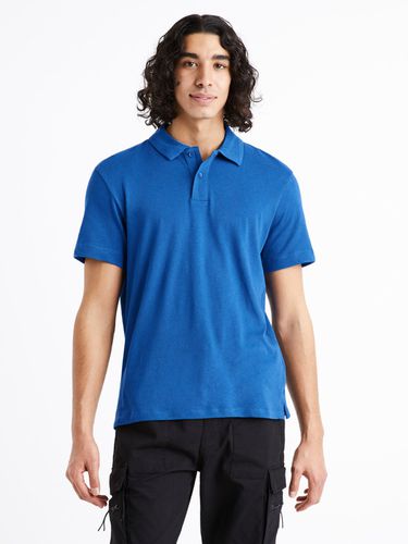Celio Dechris Polo Shirt Blue - Celio - Modalova