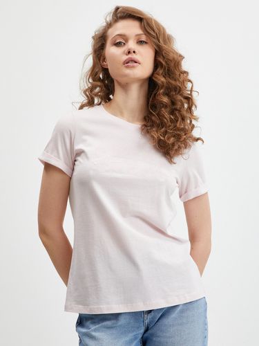 Guess Agata T-shirt Pink - Guess - Modalova