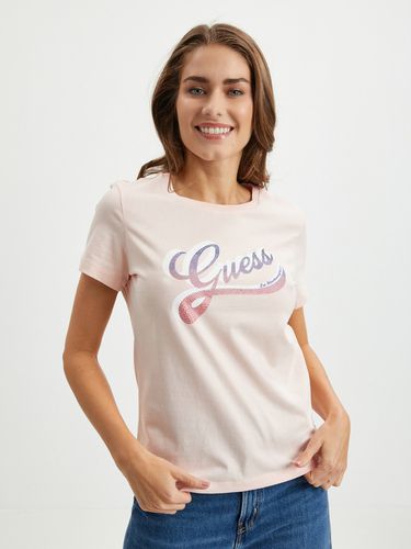 Guess T-shirt Pink - Guess - Modalova