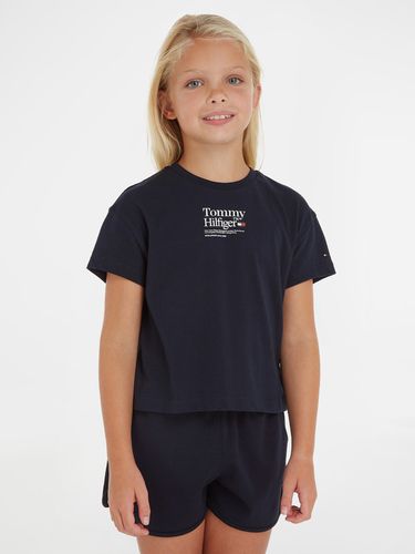 Tommy Hilfiger Kids T-shirt Blue - Tommy Hilfiger - Modalova