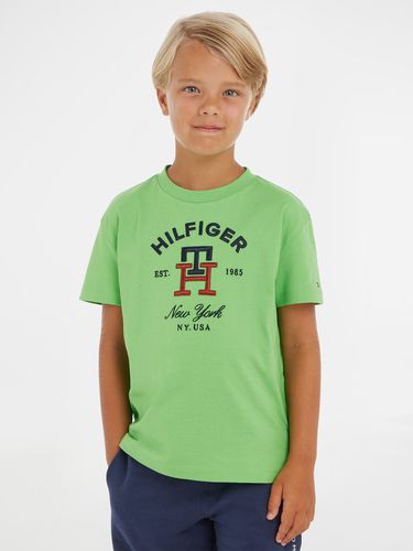 Tommy Hilfiger Kids T-shirt Green - Tommy Hilfiger - Modalova