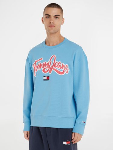 College Pop Text Crew Sweatshirt - Tommy Jeans - Modalova