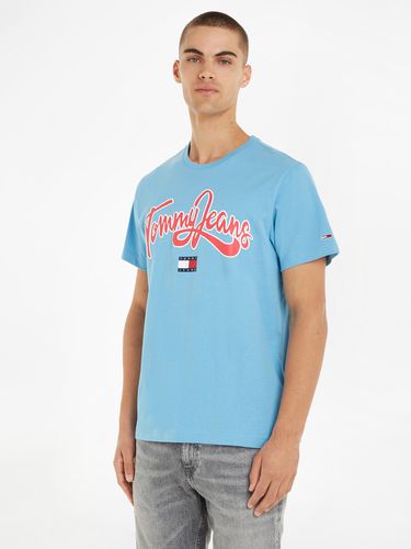 Tommy Jeans T-shirt Blue - Tommy Jeans - Modalova
