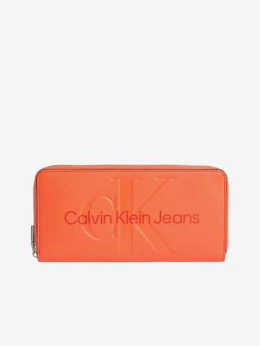 Calvin Klein Jeans Wallet Orange - Calvin Klein Jeans - Modalova