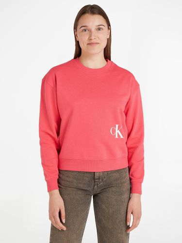 Calvin Klein Jeans Sweatshirt Pink - Calvin Klein Jeans - Modalova