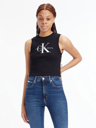 Calvin Klein Jeans Top Black - Calvin Klein Jeans - Modalova