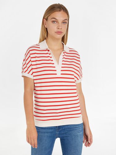 Tommy Hilfiger Polo Shirt Red - Tommy Hilfiger - Modalova