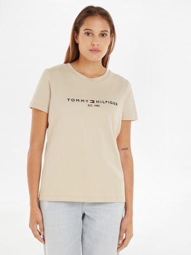 Tommy Hilfiger T-shirt Beige - Tommy Hilfiger - Modalova
