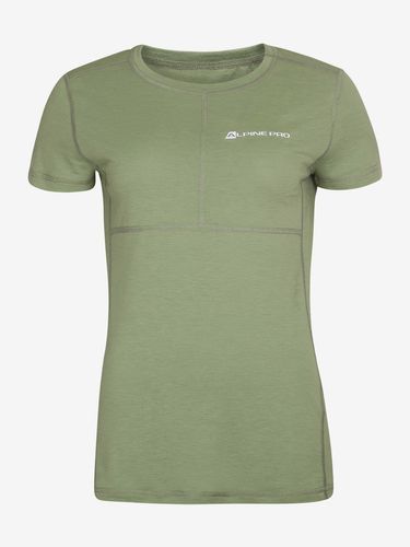 ALPINE PRO Hura T-shirt Green - ALPINE PRO - Modalova