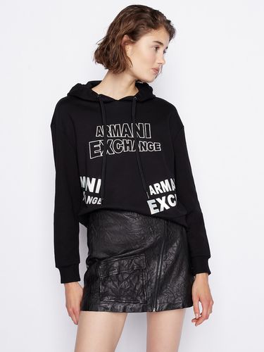 Armani Exchange Sweatshirt Black - Armani Exchange - Modalova