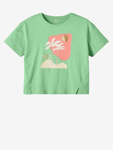 Name it Flicka Kids T-shirt Green - name it - Modalova