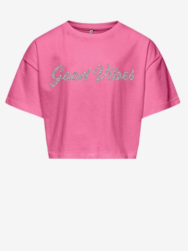ONLY Livia Kids T-shirt Pink - ONLY - Modalova