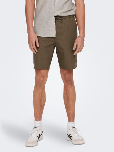 ONLY & SONS Linus Short pants Brown - ONLY & SONS - Modalova