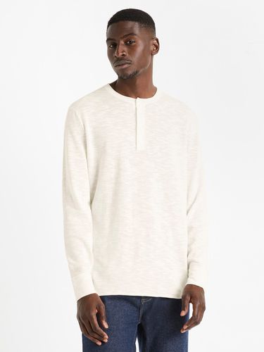 Celio Decanoe Sweater White - Celio - Modalova