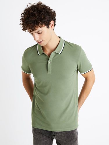 Celio Decolrayeb Polo Shirt Green - Celio - Modalova