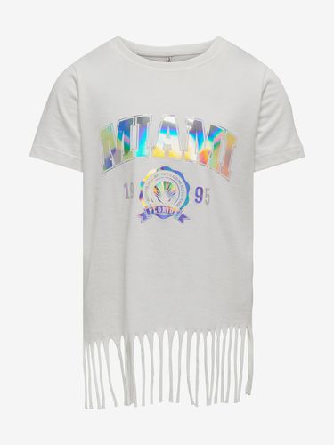 ONLY Alison Kids T-shirt White - ONLY - Modalova