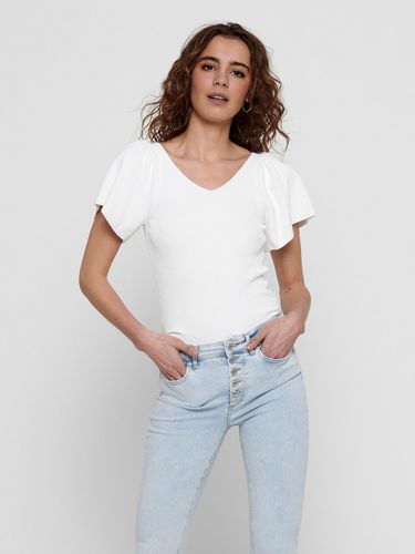 ONLY Leelo T-shirt White - ONLY - Modalova
