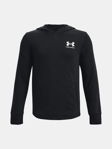 Hooded sweatshirt Under Armour UA Rival Terry LC FZ-BLK 