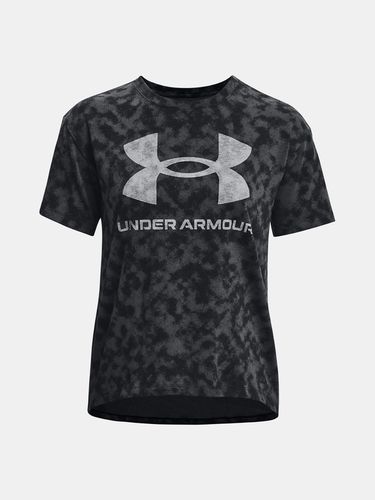 UA Logo Aop Heavyweight SS T-shirt - Under Armour - Modalova