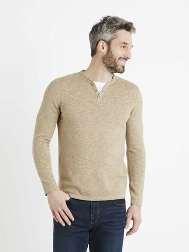 Celio Delano Sweater Beige - Celio - Modalova