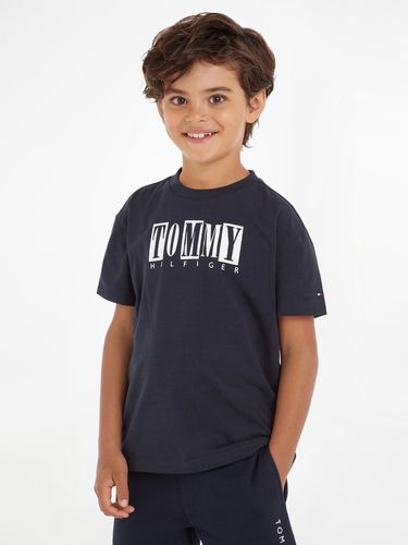 Tommy Hilfiger Kids T-shirt Blue - Tommy Hilfiger - Modalova