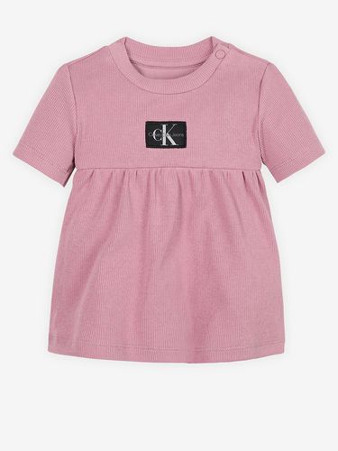 Calvin Klein Jeans Kids Dress Pink - Calvin Klein Jeans - Modalova
