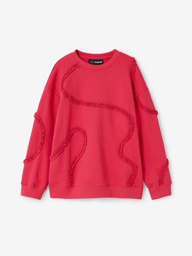 Desigual Inida Kids Sweatshirt Pink - Desigual - Modalova